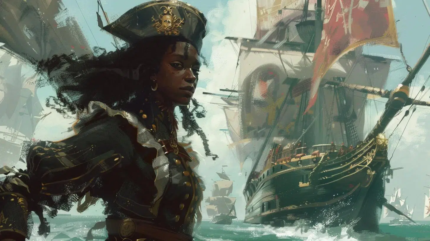 Illustration: pursuit at sea &mdash; concept artwork